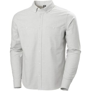 Helly Hansen Camisa de hombre Organic Cotton Flannel Shirt . Gris Helly Hansen Camisa de hombre Organic Cotton Flannel Shirt . Gris