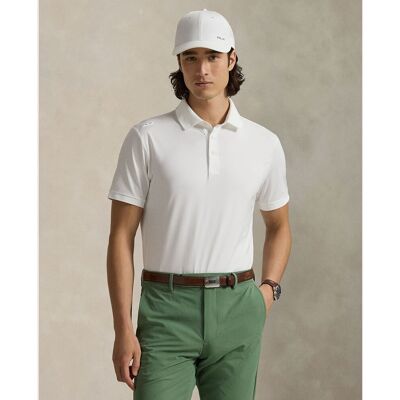 Ralph Lauren Polo de Hombre técnico Tailored Fit . (XXL) Blanco Ralph Lauren Polo de Hombre técnico Tailored Fit . (XXL) Blanco