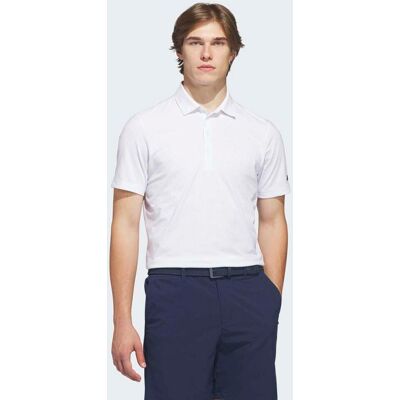 Adidas Polo De Hombre Estampado Ultimate365+ Go-To . (S) Blanco Adidas Polo De Hombre Estampado Ultimate365+ Go-To . (S) Blanco