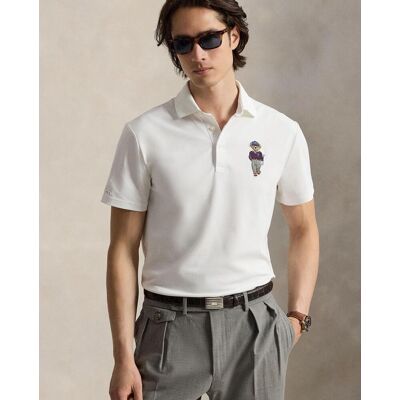 Ralph Lauren Polo de hombre Tailored Fit con Polo Bear . (M) Blanco Ralph Lauren Polo de hombre Tailored Fit con Polo Bear . (M) Blanco