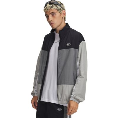 Under Armour Sudadera de Hombre Casual UA Icon Woven Track FZ . (M) Negro Under Armour Sudadera de Hombre Casual UA Icon Woven Track FZ . (M) Negro