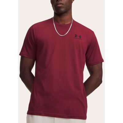 Under Armour Camiseta de hombre UA M Sportstyle LC SS . Granate / Negro Under Armour Camiseta de hombre UA M Sportstyle LC SS . Granate / Negro