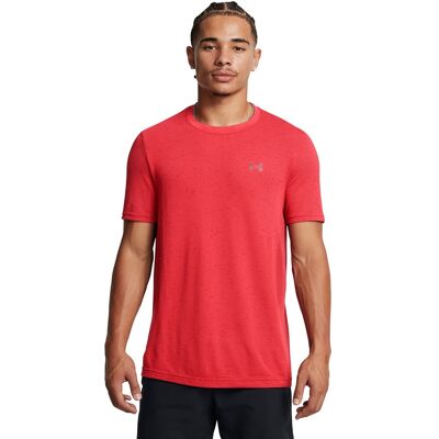 Camiseta sin costuras de Under Armour - S - Rojo Camiseta sin costuras de Under Armour - S - Rojo