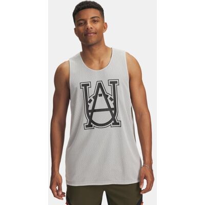 Under Armour Camiseta de hombre M Courtside Reversble Jsy . (L) Blanco Under Armour Camiseta de hombre M Courtside Reversble Jsy . (L) Blanco