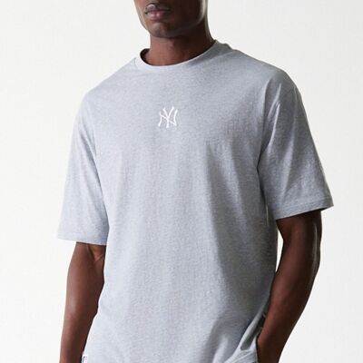 new era Camiseta Oversized New Yor Yankees MLB Midi. Gris claro new era Camiseta Oversized New Yor Yankees MLB Midi. Gris claro