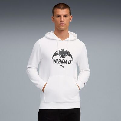 Puma Sudadera de Hombre VCF FtblCulture Hoodie . (L) Blanco Puma Sudadera de Hombre VCF FtblCulture Hoodie . (L) Blanco