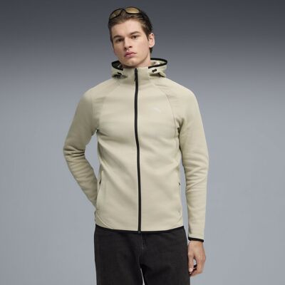 Puma Sudadera EVOSTRIPE FZ Hoodie DK de Hombre . (XL) Marrón Puma Sudadera EVOSTRIPE FZ Hoodie DK de Hombre . (XL) Marrón