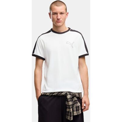 Puma Camiseta M-C de Casual de Hombre T7 Love of The Cat Ringer Tee . Blanco Puma Camiseta M-C de Casual de Hombre T7 Love of The Cat Ringer Tee . Blanco