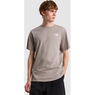 The North Face Camiseta recta para hombre NSE Box Evolution . (L) Gris The North Face Camiseta recta para hombre NSE Box Evolution . (L) Gris