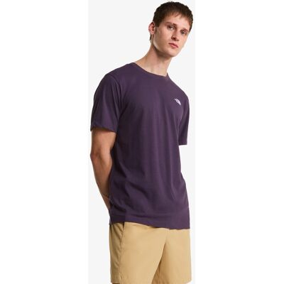 The North Face Camiseta recta para hombre Simple Dome Evolution . Morado The North Face Camiseta recta para hombre Simple Dome Evolution . Morado