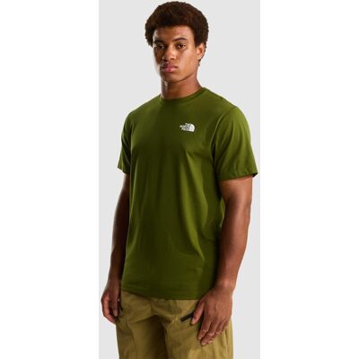The North Face Camiseta recta para hombre NSE Box . (XL) Verde The North Face Camiseta recta para hombre NSE Box . (XL) Verde
