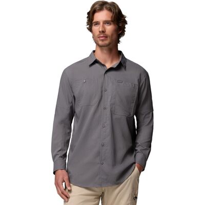 Columbia Camisa manga larga de hombre Silver Ridge™ Utility II . (XXL) Gris Columbia Camisa manga larga de hombre Silver Ridge™ Utility II . (XXL) Gris
