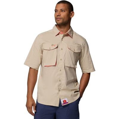 Columbia Camisa manga corta de hombre Bonefish Flats™ . (S) Beige Columbia Camisa manga corta de hombre Bonefish Flats™ . (S) Beige