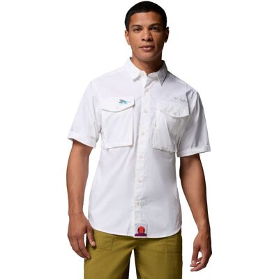 Columbia Camisa manga corta de hombre Bonefish Flats™ . (S) Blanco Columbia Camisa manga corta de hombre Bonefish Flats™ . (S) Blanco