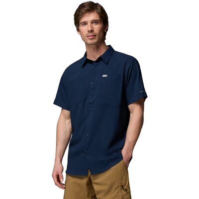 Columbia Camisa manga corta de hombre Silver Ridge™ Utility II . (XL) Azul marino Columbia Camisa manga corta de hombre Silver Ridge™ Utility II . (XL) Azul marino