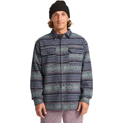 Billabong Camisa de hombre Offshore Jacquard Flannel . (S) Azul Billabong Camisa de hombre Offshore Jacquard Flannel . (S) Azul