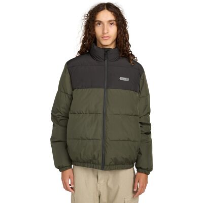 Element Chaqueta de hombre Classic Puffer . (M) Negro / Verde Element Chaqueta de hombre Classic Puffer . (M) Negro / Verde