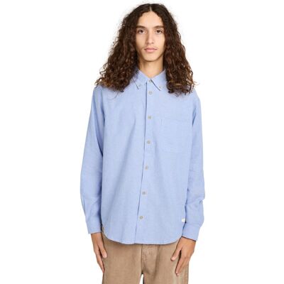 Element Camisa de hombre Button Down Regular Oxford . (L) Azul Element Camisa de hombre Button Down Regular Oxford . (L) Azul