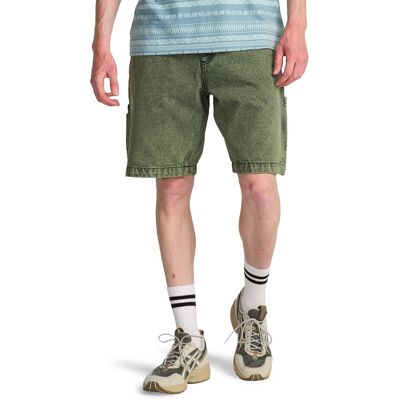 Billabong Pantalón corto vaquero de hombre Bad Dog Workwear . (XL) Verde Billabong Pantalón corto vaquero de hombre Bad Dog Workwear . (XL) Verde