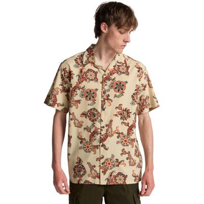 Billabong Camisa de hombre Vacay . (S) Beige Billabong Camisa de hombre Vacay . (S) Beige