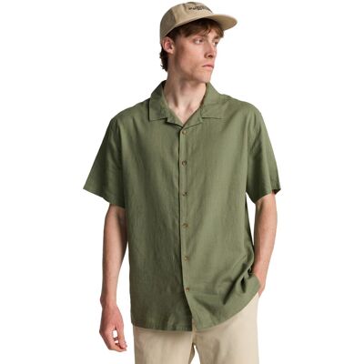 Billabong Camisa de hombre Vacay Linen . Verde Billabong Camisa de hombre Vacay Linen . Verde