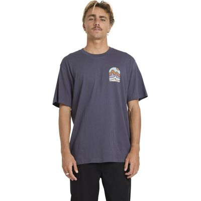 Billabong Camiseta para hombre Sun Down Premium . (M) Negro Billabong Camiseta para hombre Sun Down Premium . (M) Negro