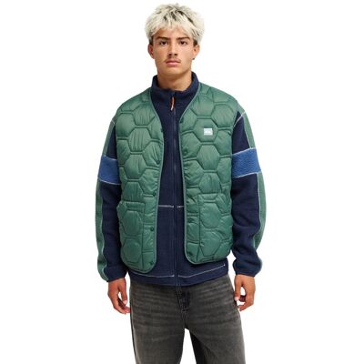 Quiksilver Chaleco con aislante de hombre Fuse Urban Gilet . (XL) Verde Quiksilver Chaleco con aislante de hombre Fuse Urban Gilet . (XL) Verde
