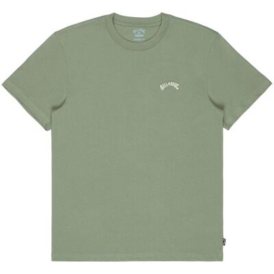 Billabong Camiseta de hombre Arch Crew . (L) Verde Billabong Camiseta de hombre Arch Crew . (L) Verde