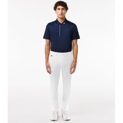 Lacoste Pantalón de golf de hombre de corte ajustado Ultra Dry . (44) Blanco Lacoste Pantalón de golf de hombre de corte ajustado Ultra Dry . (44) Blanco