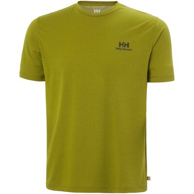 Helly Hansen Camiseta de hombre SKOG GRAPHIC . (XXL) Verde Oliva Helly Hansen Camiseta de hombre SKOG GRAPHIC . (XXL) Verde Oliva