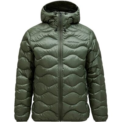 Peak Performance Chaqueta de hombre Helium Down Hood . (L) Verde Oliva Peak Performance Chaqueta de hombre Helium Down Hood . (L) Verde Oliva