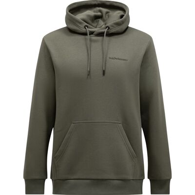 Peak Performance Sudadera de hombre Original Small Logo . (M) Verde Oliva Peak Performance Sudadera de hombre Original Small Logo . (M) Verde Oliva