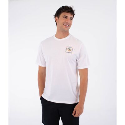 hurley Camiseta de hombre Printing Press Bolud . (M) Blanco hurley Camiseta de hombre Printing Press Bolud . (M) Blanco