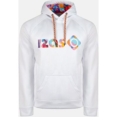 Izas Sudadera unisex estilo deportivo DUERO . (4XL) Blanco Izas Sudadera unisex estilo deportivo DUERO . (4XL) Blanco
