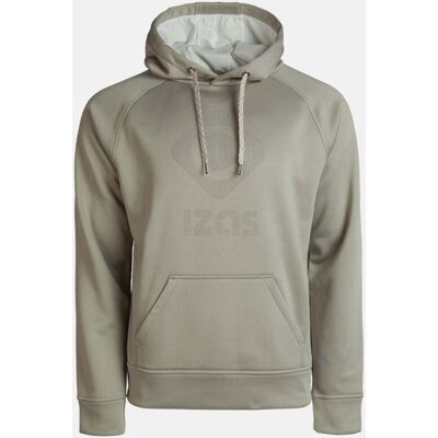 Izas Sudadera unisex DUERO V3 con capucha, logotipo y bolsillo frontal . (XXS) Plata Izas Sudadera unisex DUERO V3 con capucha, logotipo y bolsillo frontal . (XXS) Plata