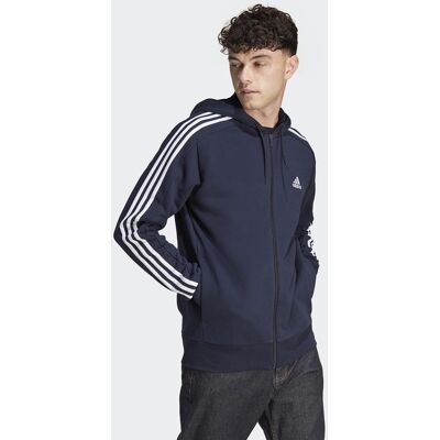 Adidas Chaqueta de hombre Essentials French Terry 3 bandas . (XL) Azul Adidas Chaqueta de hombre Essentials French Terry 3 bandas . (XL) Azul