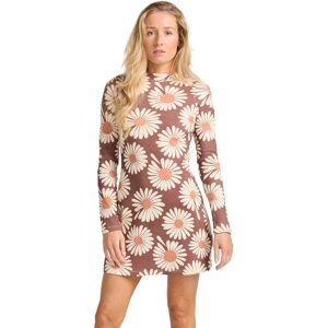 Billabong Minivestido de punto de mujer Everleigh Mock . (XXL) Marrón Billabong Minivestido de punto de mujer Everleigh Mock . (XXL) Marrón