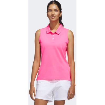 Adidas Polo De Mujer De Punto Otomano En Color Sólido . Rosa Adidas Polo De Mujer De Punto Otomano En Color Sólido . Rosa
