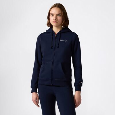 Champion Sudaderas Casual de Mujer Full Zip Hoodie Sweatshirt . (L) Azul Champion Sudaderas Casual de Mujer Full Zip Hoodie Sweatshirt . (L) Azul