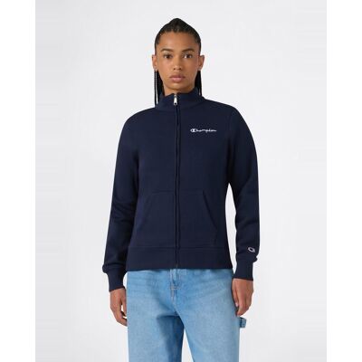 Champion Sudaderas Casual de Mujer Full Zip Sweatshirt . Azul Champion Sudaderas Casual de Mujer Full Zip Sweatshirt . Azul