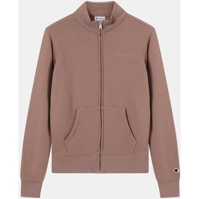 Champion Sudaderas Casual de Mujer Full Zip Sweatshirt . (L) Marrón Champion Sudaderas Casual de Mujer Full Zip Sweatshirt . (L) Marrón