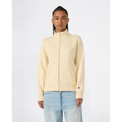 Champion Sudaderas Casual de Mujer Full Zip Sweatshirt . Beige Champion Sudaderas Casual de Mujer Full Zip Sweatshirt . Beige