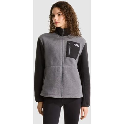 The North Face Chaqueta polar con cremallera integral de mujer Yumiori . (XS) Gris / Negro The North Face Chaqueta polar con cremallera integral de mujer Yumiori . (XS) Gris / Negro