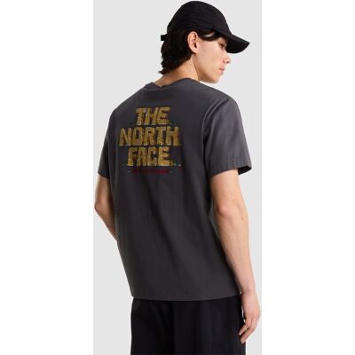 The North Face Camiseta gráfica holgada con logotipo unisex Stone . (L) Antracita The North Face Camiseta gráfica holgada con logotipo unisex Stone . (L) Antracita