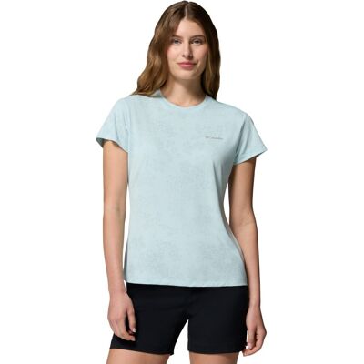 Columbia Camiseta manga corta de mujer Bluebird Canyon™ II Crew . (M) Azul claro Columbia Camiseta manga corta de mujer Bluebird Canyon™ II Crew . (M) Azul claro
