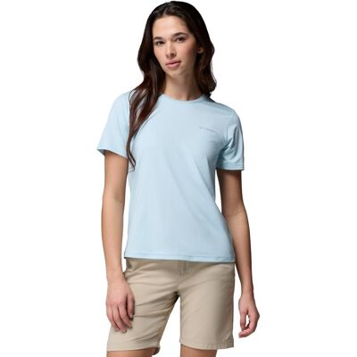 Columbia Camiseta manga corta de mujer Wild Springs™ . Azul claro Columbia Camiseta manga corta de mujer Wild Springs™ . Azul claro