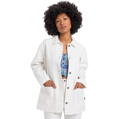 Chaqueta WORKWEAR de QUIKSILVER - Mujer, XS, Blanco Chaqueta WORKWEAR de QUIKSILVER - Mujer, XS, Blanco