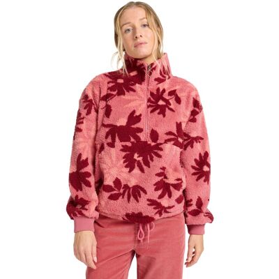Billabong Sudadera de mujer Time Off . (XL) Cereza / Rosa Billabong Sudadera de mujer Time Off . (XL) Cereza / Rosa