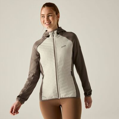Regatta Chaqueta de mujer Andreson Hybrid . (L) Beige / Blanco Regatta Chaqueta de mujer Andreson Hybrid . (L) Beige / Blanco