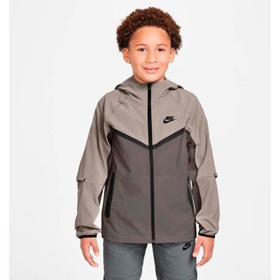 Nike Sudadera de niños B Nsw Tech Woven Fz Jkt . (14 años) Marrón Nike Sudadera de niños B Nsw Tech Woven Fz Jkt . (14 años) Marrón